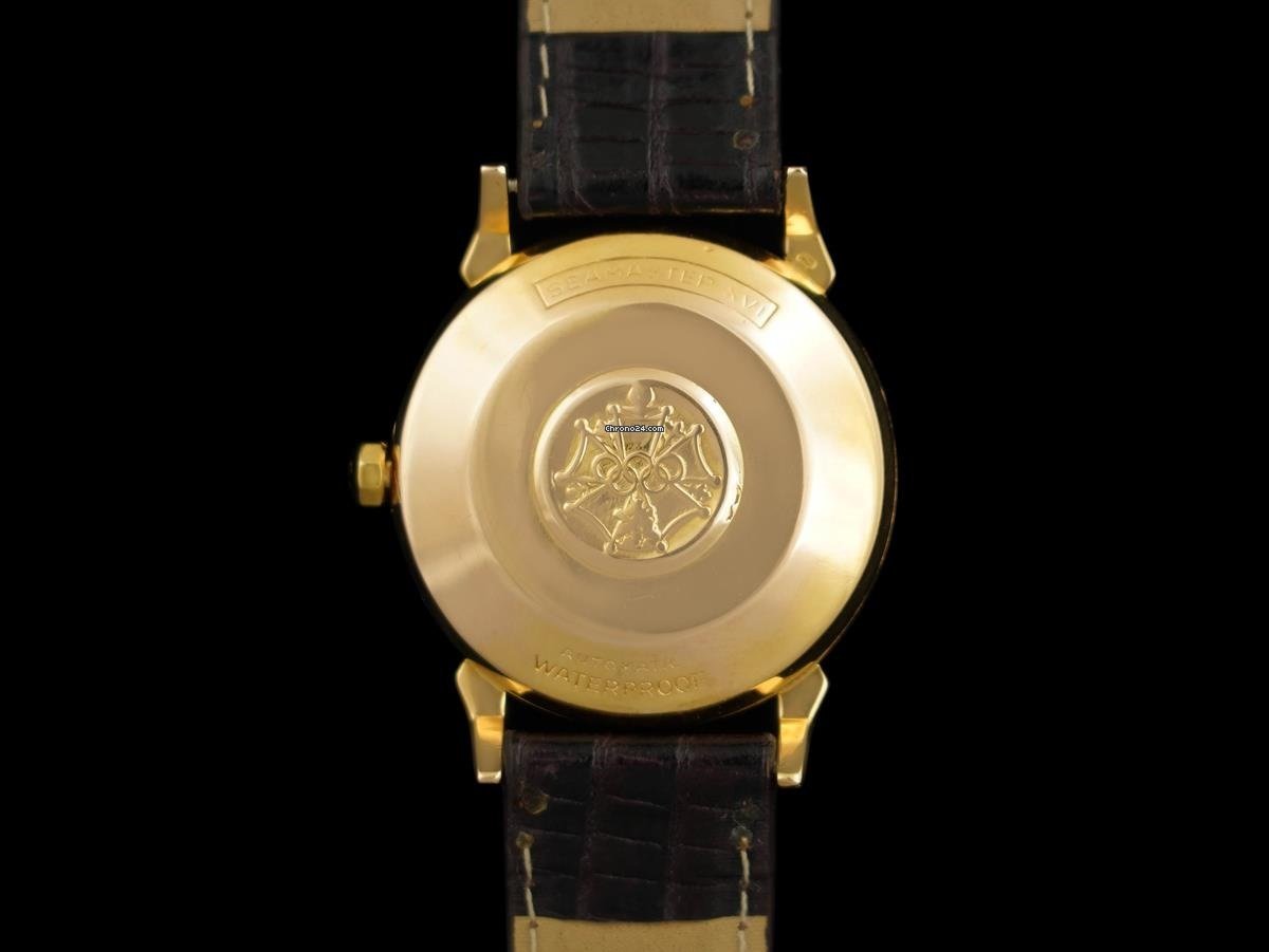 IMG_9081 Omega Seamaster Mens watch Unisex Automatic Rose gold 8060 Replica 6