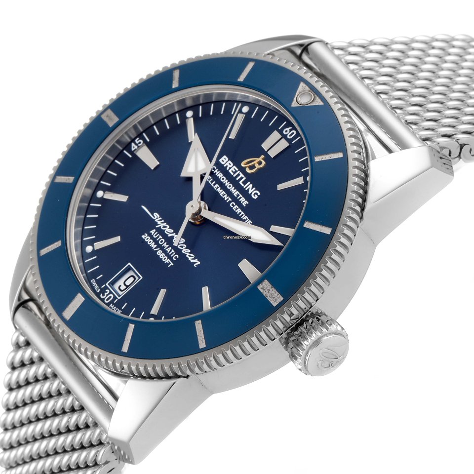 IMG_9081 Breitling Superocean Heritage II 42 Mens watch Unisex Automatic Steel AB2010161C1A1 Replica 6