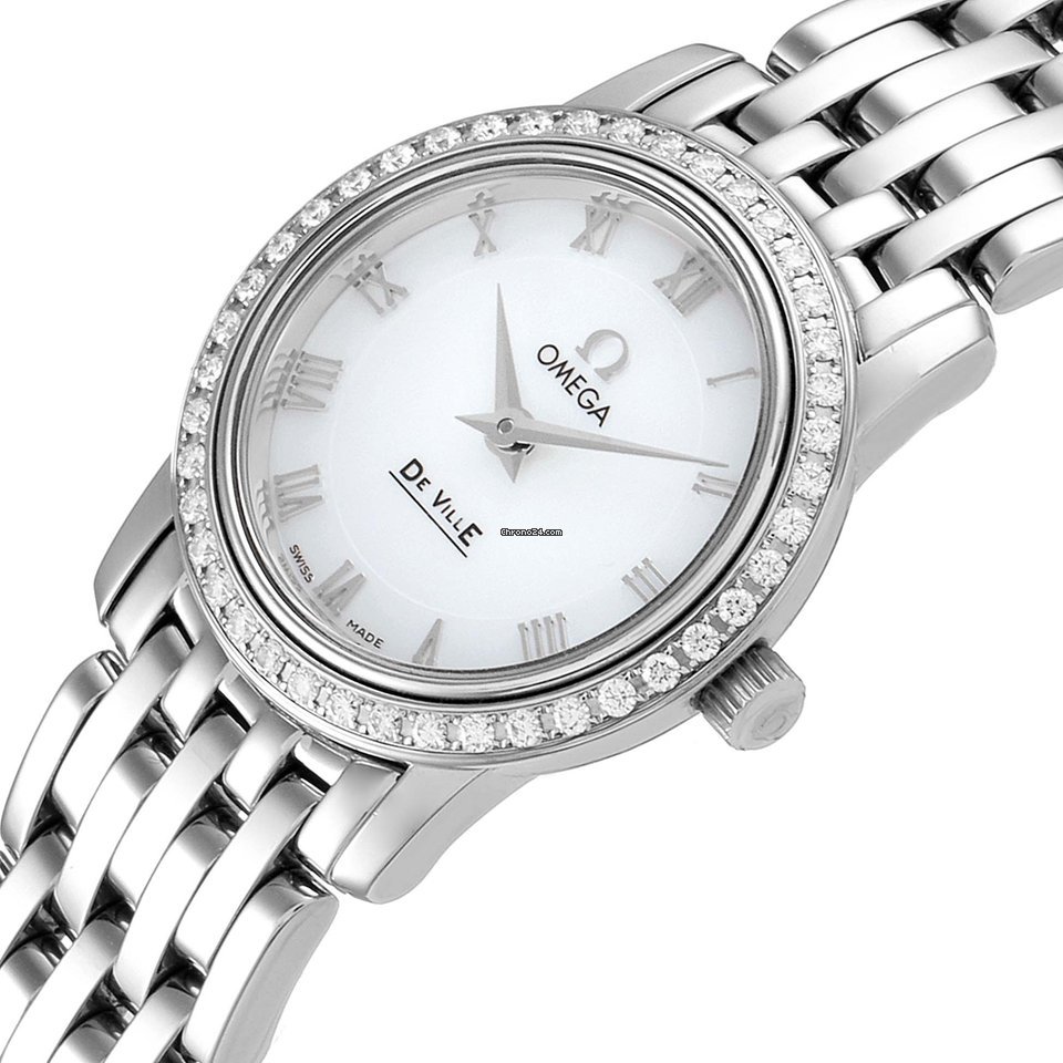 IMG_9081 Omega De Ville Womens watch Quartz Steel 4575.71.00 Replica 6