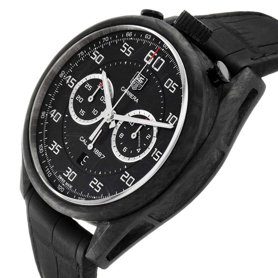 IMG_9081 TAG Heuer Carrera Calibre 1887 Mens watch Unisex Automatic Carbon CAR2C90.FC6341 Replica 6