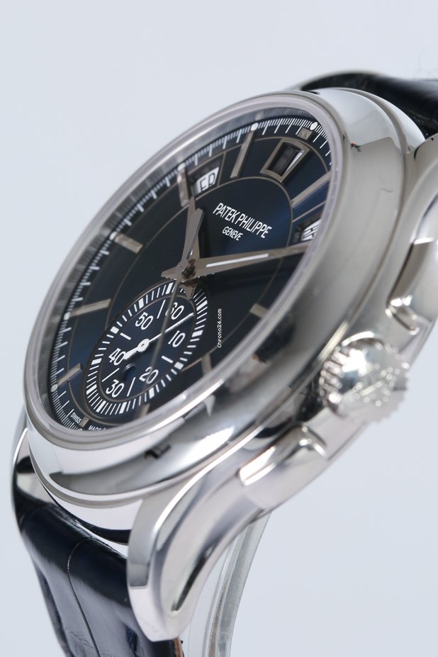 Patek Philippe Annual Calendar Chronograph Mens watch Unisex Automatic Platinum 5905P-001 Replica 6