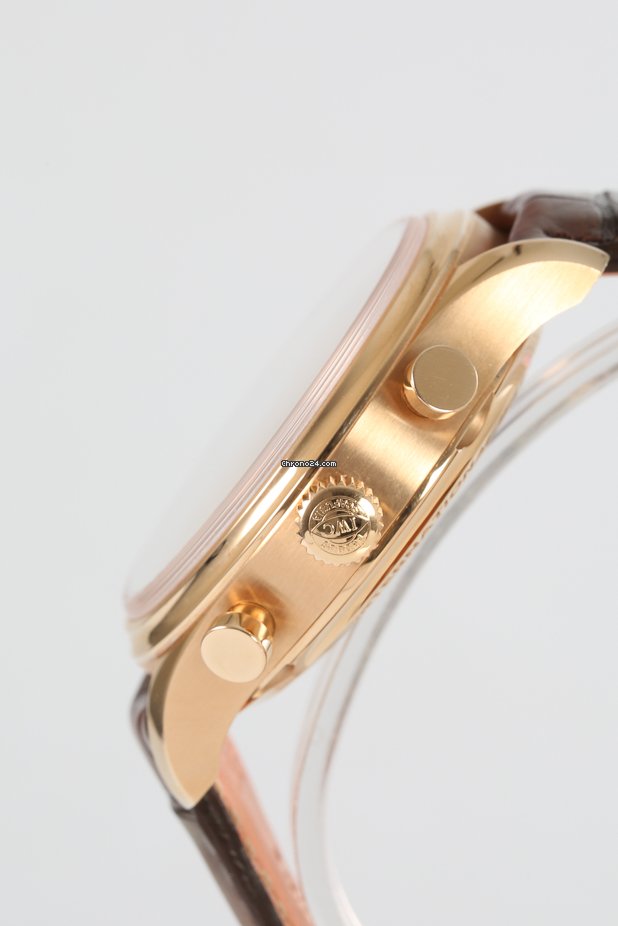 IMG_9081 IWC Portuguese Chronograph Mens watch Unisex Automatic Rose gold IW3904202 Replica 6