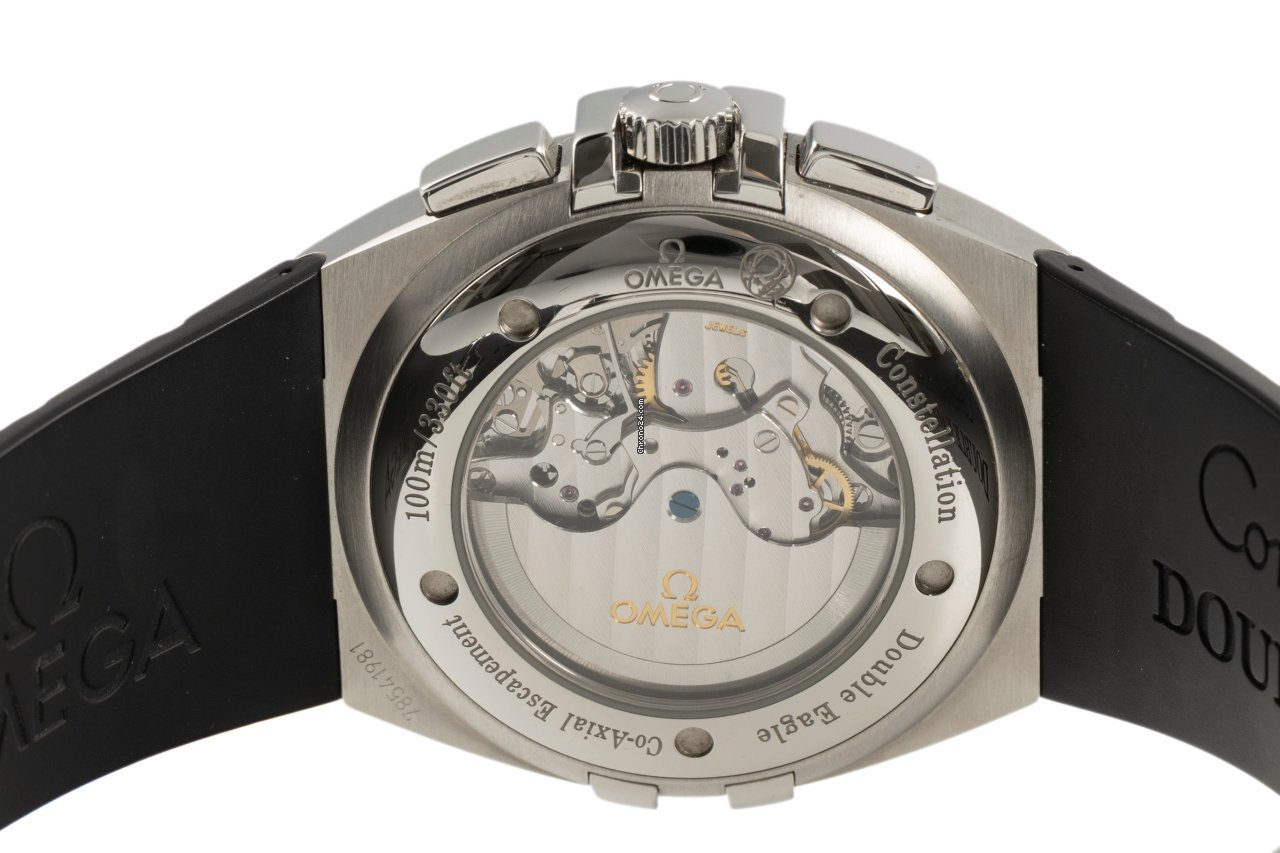IMG_9081 Omega Constellation Double Eagle Mens watch Unisex Automatic Steel 1819.51.91 Replica 6