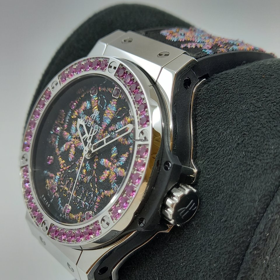 Hublot Big Bang Broderie Mens watch Unisex Automatic Steel 343.SS.6599.NR.1233 Replica 6