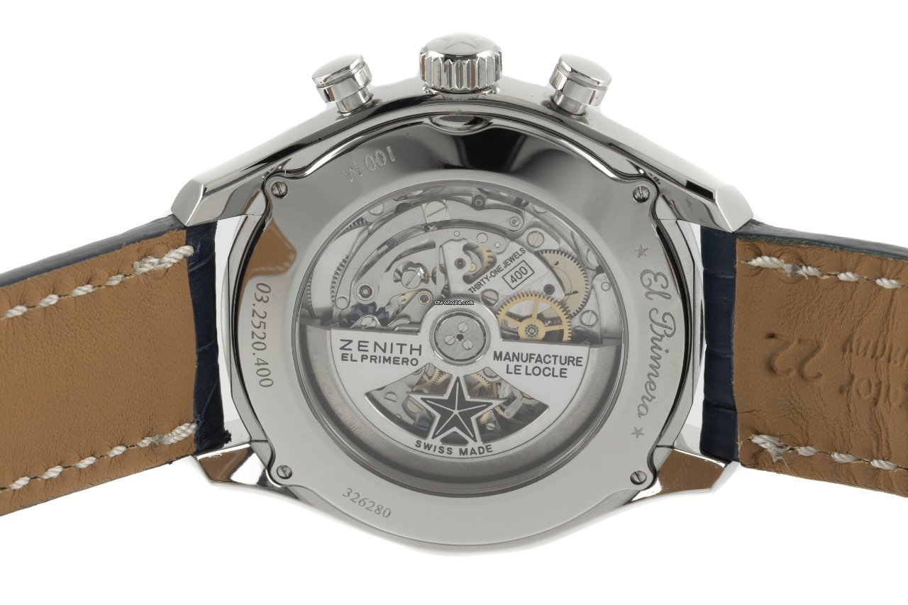 IMG_9081 Zenith El Primero Chronograph Mens watch Unisex Automatic Steel 03.2520.400 69.C713 Replica 6