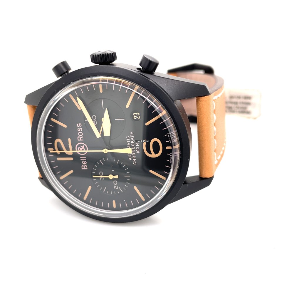 Bell & Ross Vintage Mens watch Unisex Automatic Steel BR126-94 Replica 6