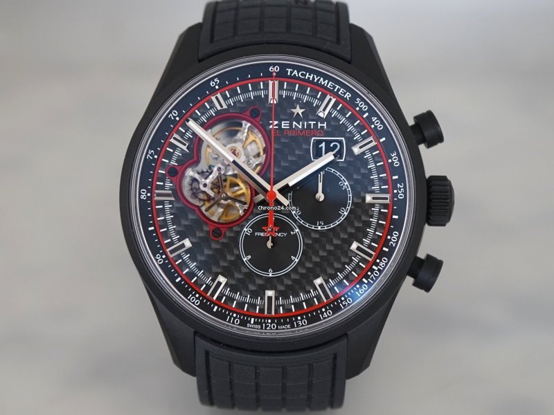 IMG_9081 Zenith El Primero Chronomaster Mens watch Unisex Automatic Ceramic 24.2160.4063 28.R515 Replica 6