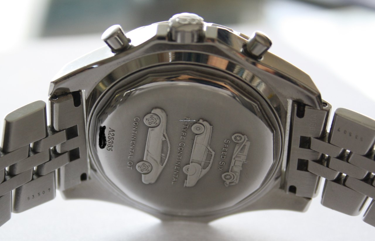 IMG_9081 Breitling Bentley Motors Mens watch Unisex Automatic Steel A25365 Replica 6
