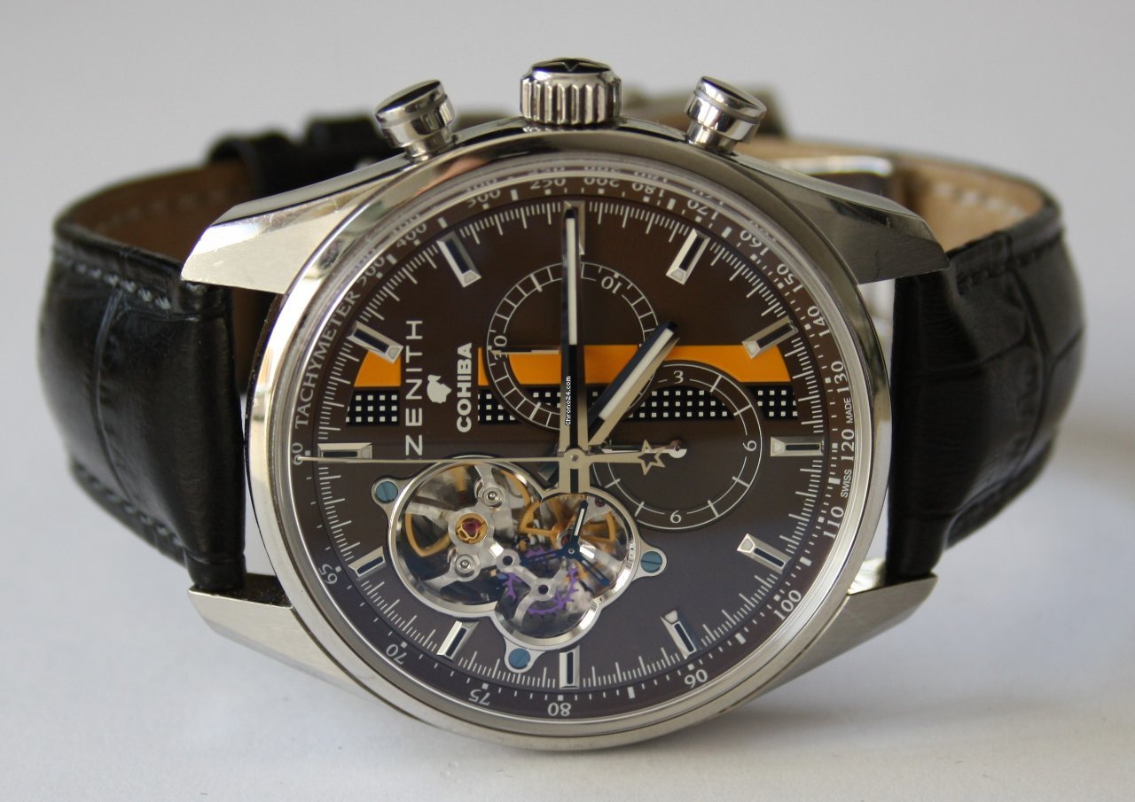 Zenith El Primero Chronomaster Mens watch Unisex Automatic Steel 03.2047.4061 76.C494 Replica 6