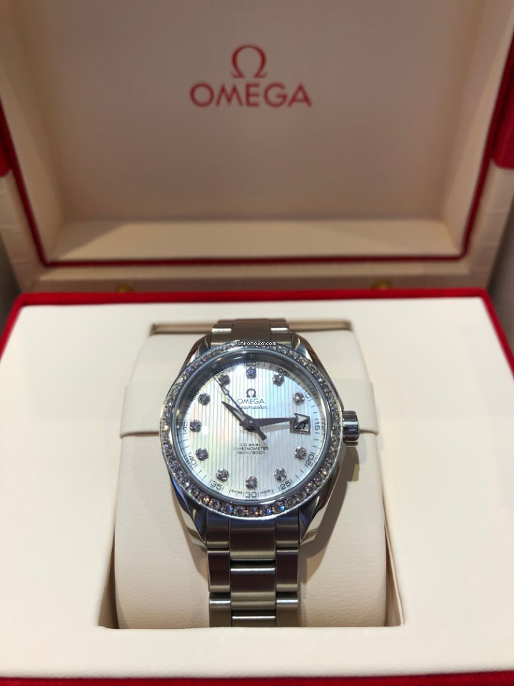Omega Seamaster Aqua Terra Womens watch Automatic Steel 231.15.30.20.55.001 Replica 6