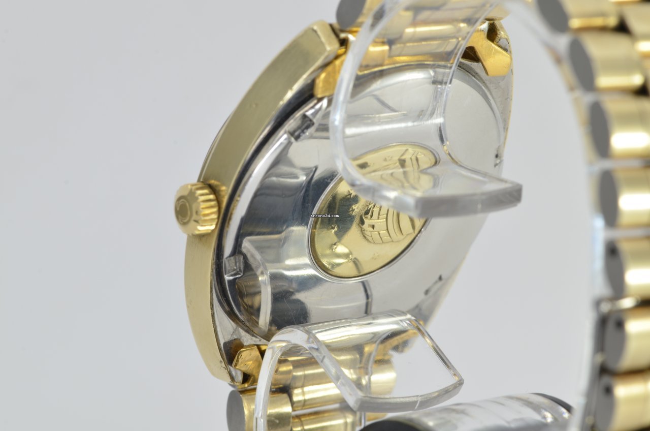 IMG_9081 Omega Constellation Day-Date Mens watch Unisex Automatic Gold Steel 168.029 Replica 6