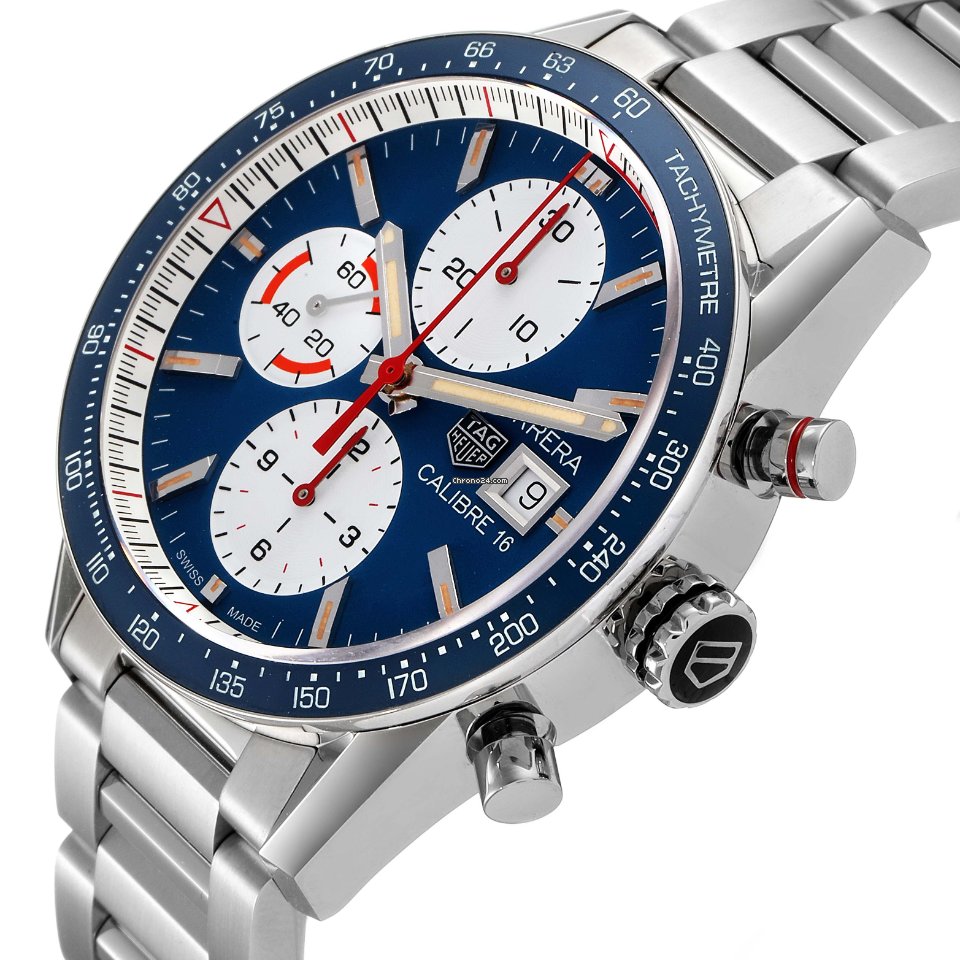 IMG_9081 TAG Heuer Carrera Calibre 16 Mens watch Unisex Automatic Steel CV201AR.BA0715 Replica 6