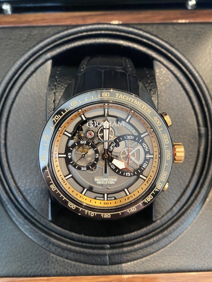 Graham Silverstone RS Mens watch Unisex Automatic Steel 2STAZ.B02A.C160H Replica 6
