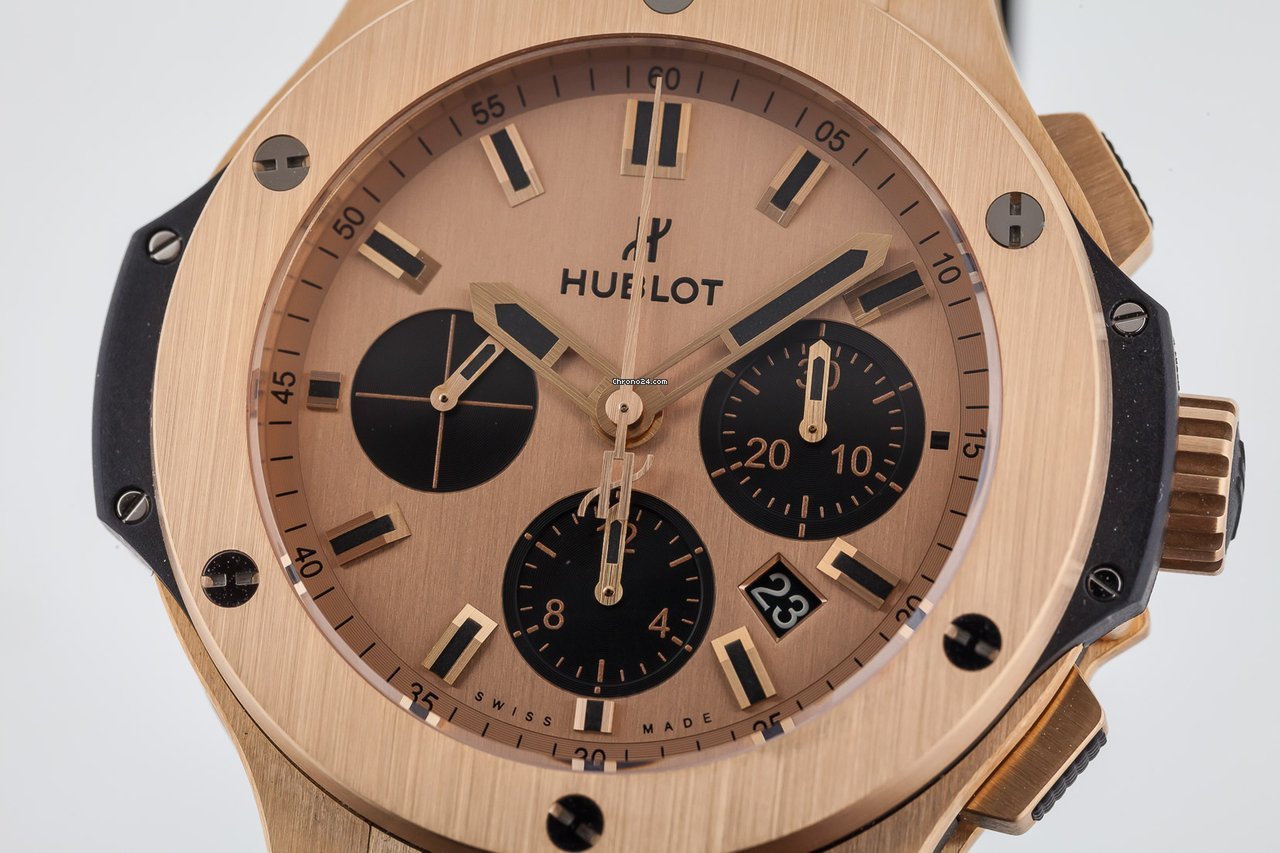 IMG_9081 Hublot Big Bang 44 mm Mens watch Unisex Automatic Rose gold 301.PX.4110.RX.TRS18 Replica 6