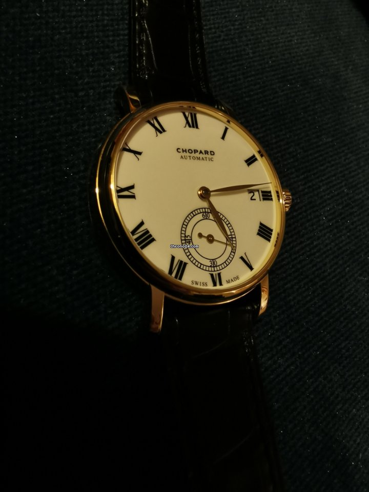IMG_9081 Chopard Classic Mens watch Unisex Automatic Yellow gold 161289-0001 Replica 6