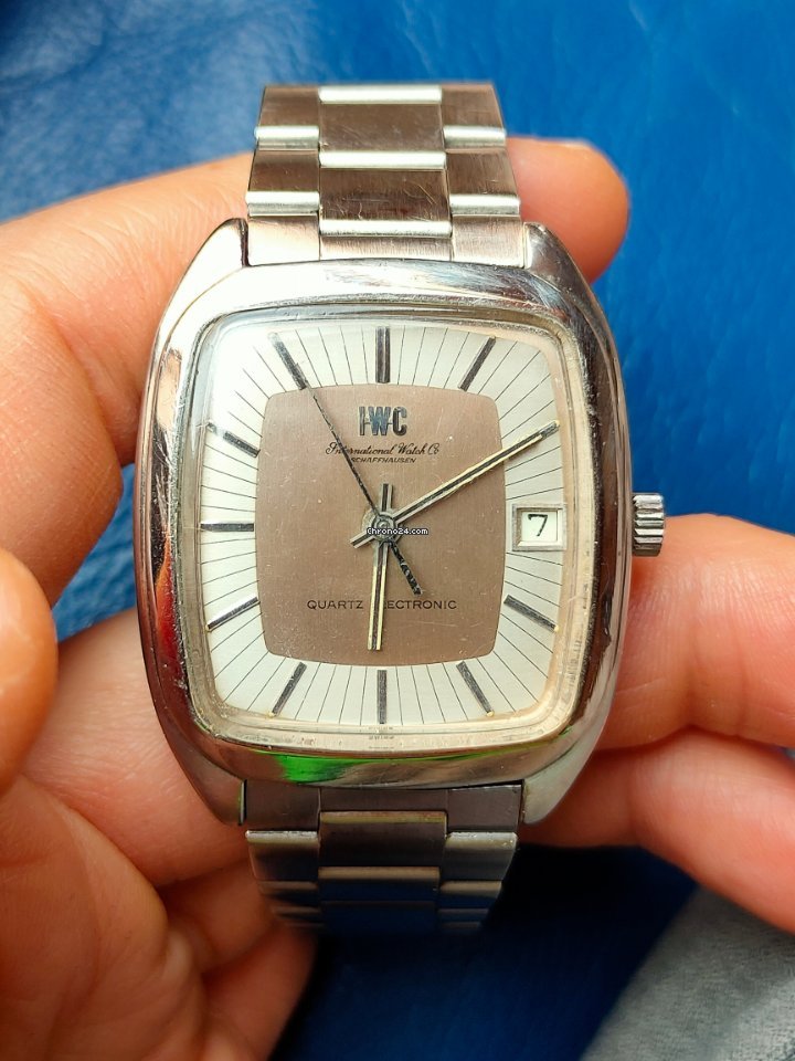 IMG_9081 IWC Mens watch Unisex Quartz Steel 3203 Replica 6