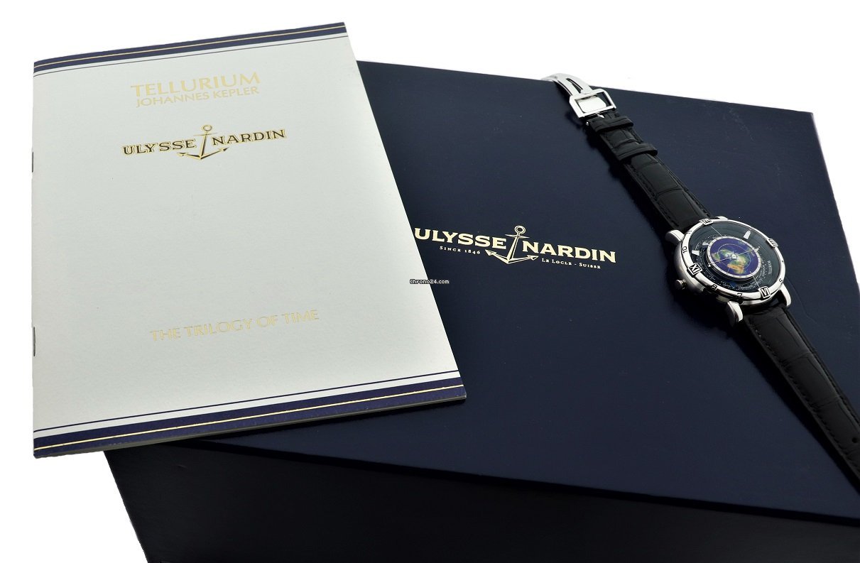 Ulysse Nardin Mens watch Unisex Automatic Platinum 889-70 Replica 6