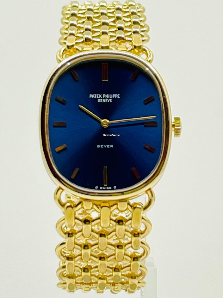 Patek Philippe Golden Ellipse Mens watch Unisex Manual winding Yellow gold 3848 1 Replica 6