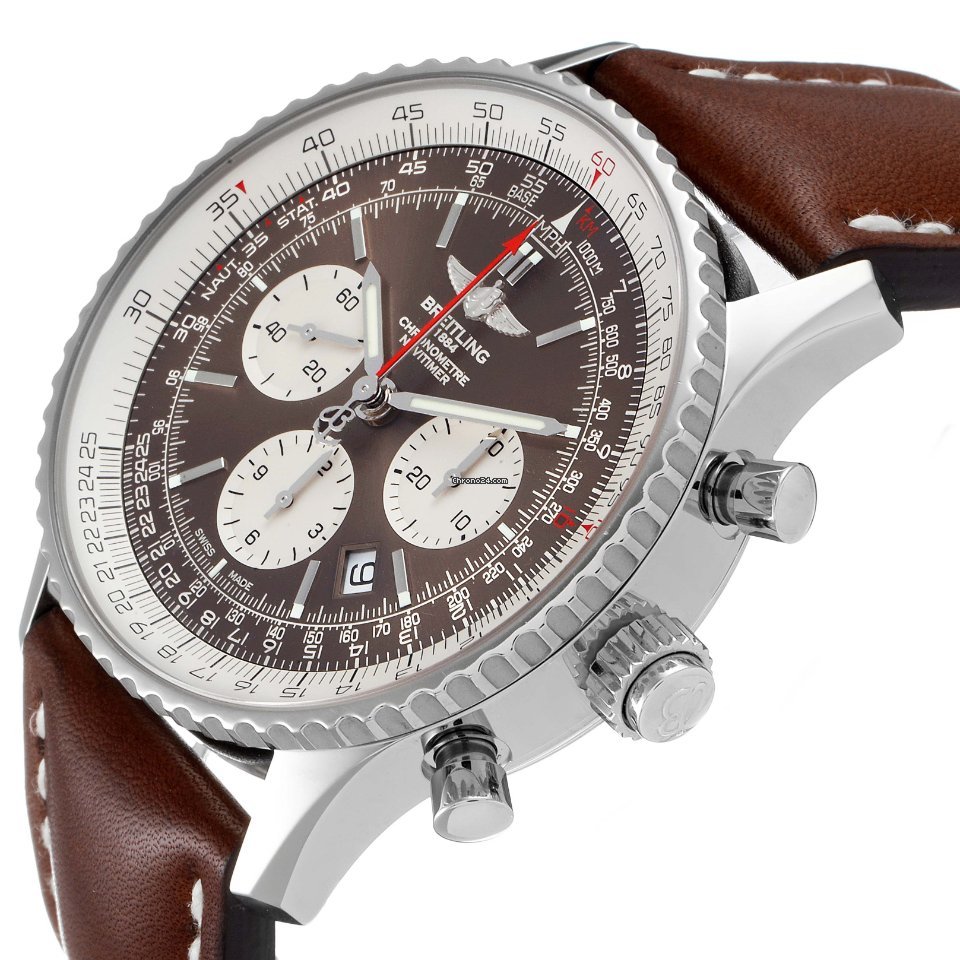 IMG_9081 Breitling Navitimer Rattrapante Mens watch Unisex Automatic Steel AB031021 BF77 441X Replica 6