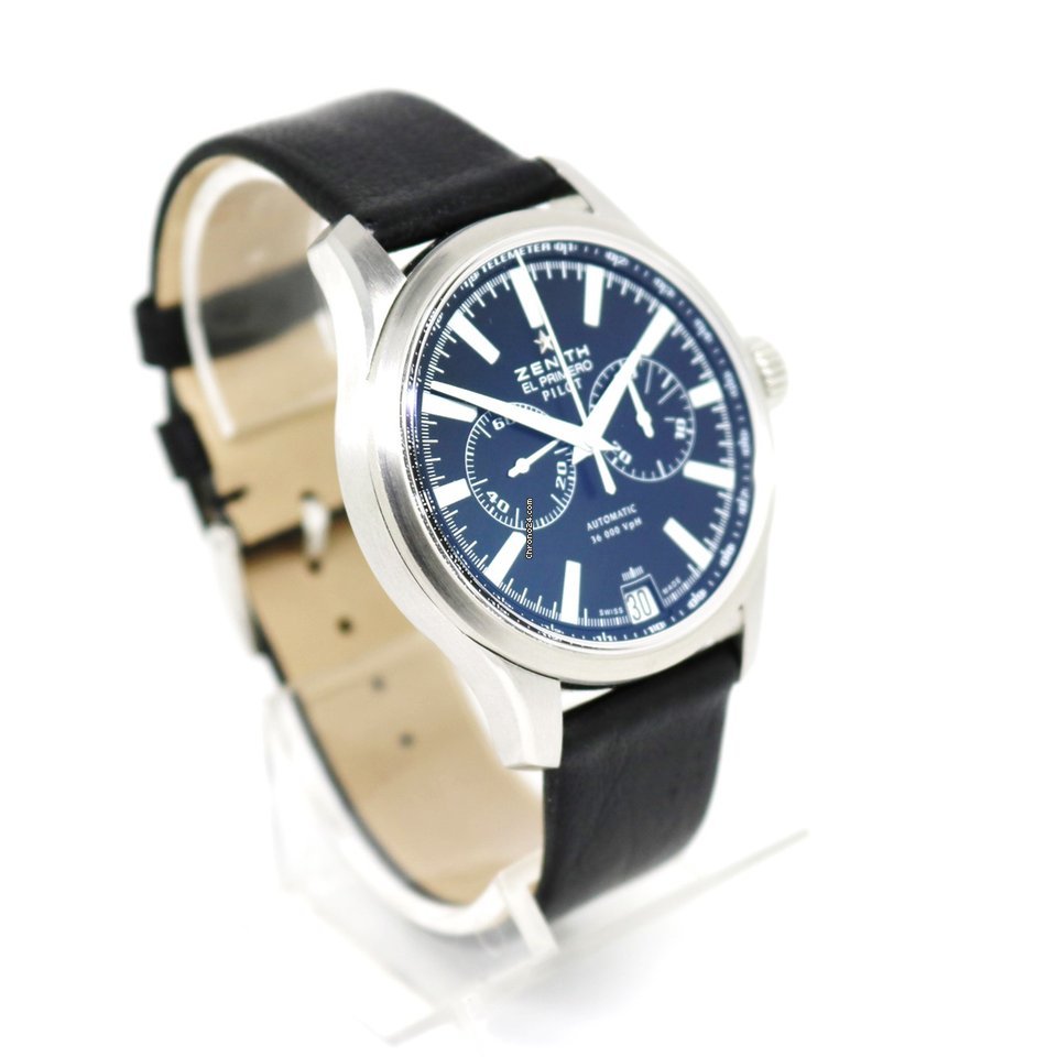 Zenith Mens watch Unisex Automatic Steel 03.21117.4002 Replica 6
