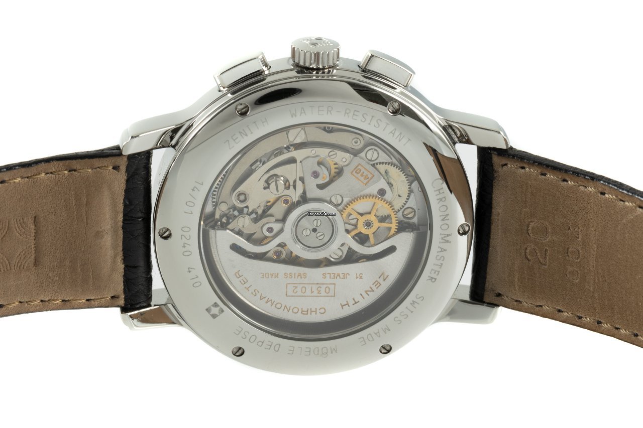 IMG_9081 Zenith El Primero Chronomaster Mens watch Unisex Automatic Steel 14 01.0240.410 Replica 6
