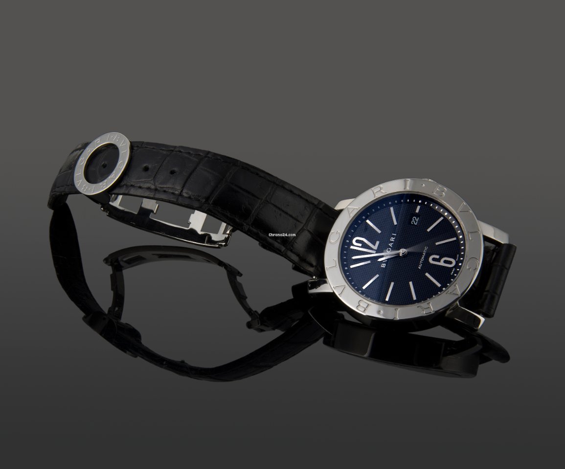 Bulgari Bulgari Mens watch Unisex Automatic Steel BB42SL AUTO Replica 6
