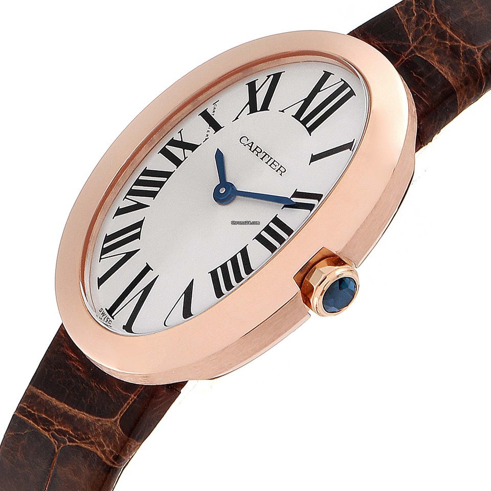 Cartier Baignoire Womens watch Quartz Rose gold W8000007 Replica 6
