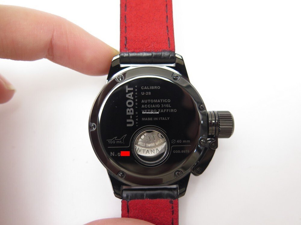 IMG_9081 U-Boat Classico Womens watch Automatic Ceramic 6978 Replica 6