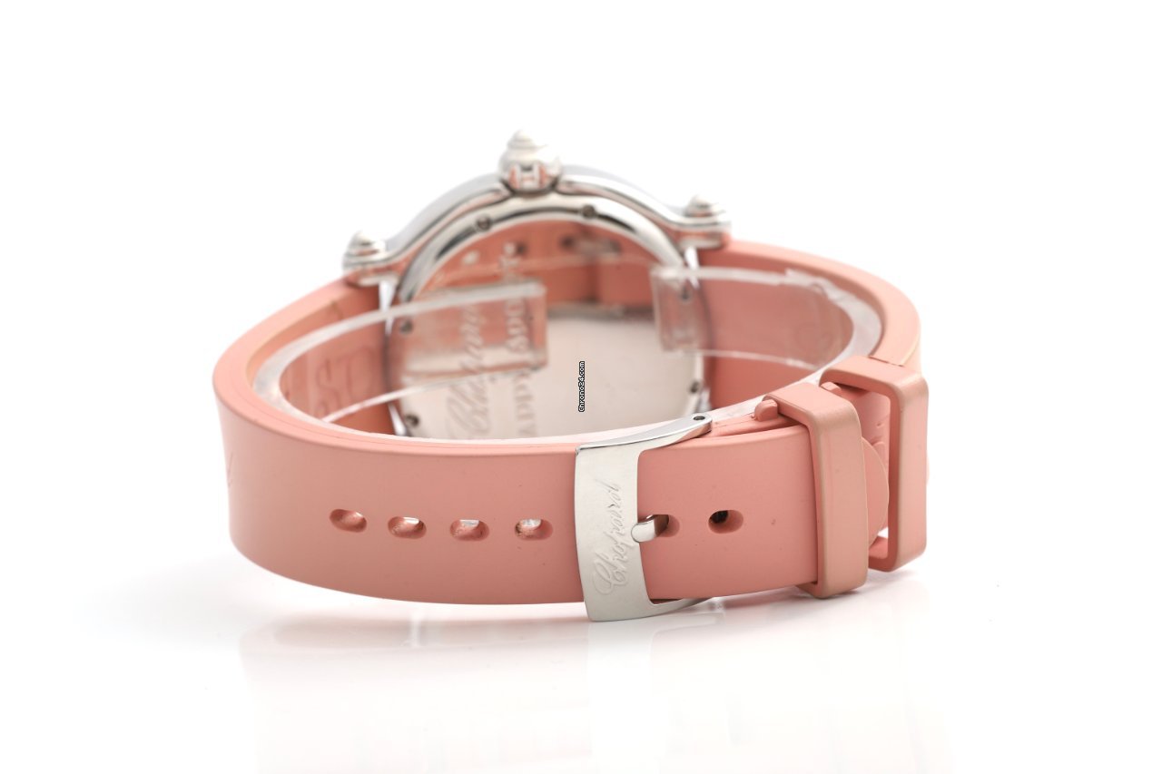 IMG_9081 Chopard Happy Diamonds Womens watch Quartz Steel 28 8950 Replica 6