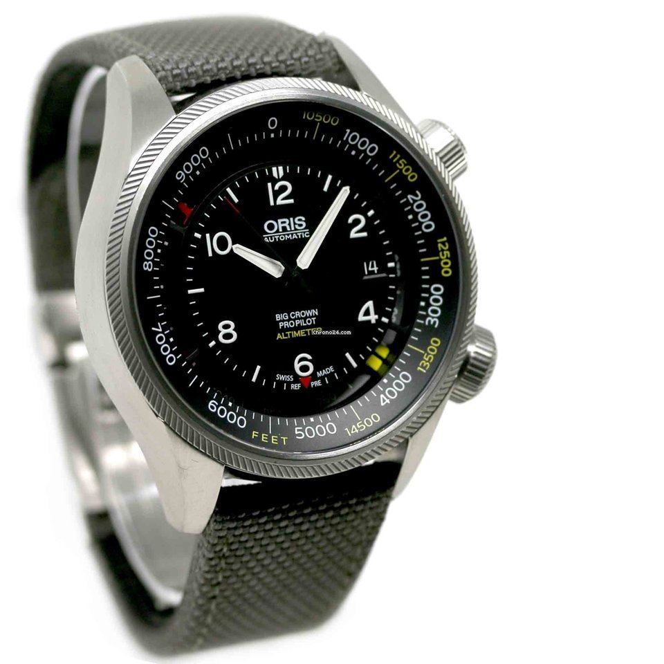 Oris Big Crown ProPilot Altimeter Mens watch Unisex Automatic Steel 01 733 7705 4134-Set 5 23 17FC Replica 6