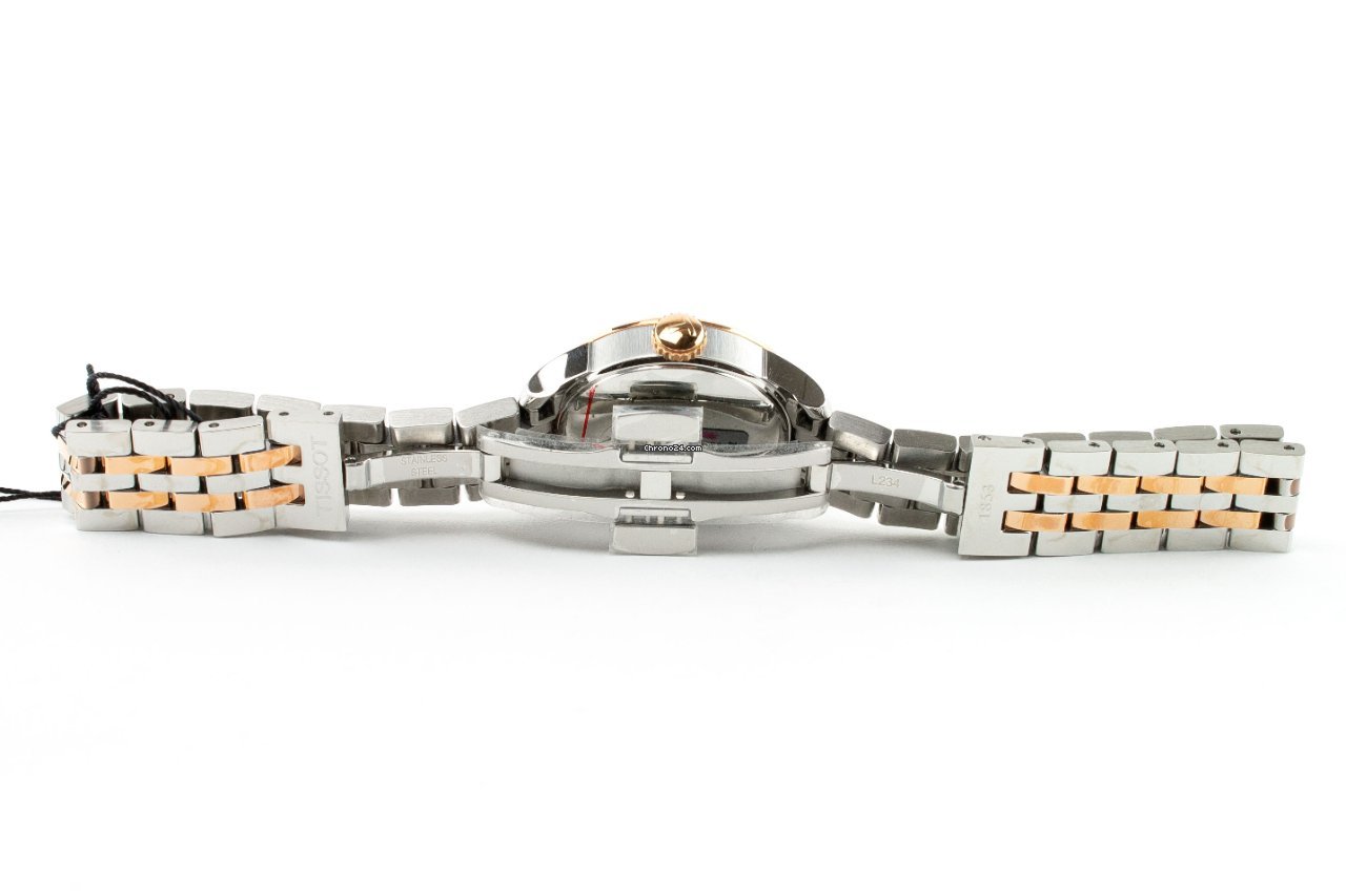 IMG_9081 Tissot Le Locle Womens watch Automatic Gold Steel T41218316 Replica 6