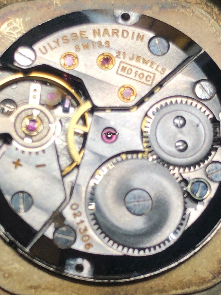 IMG_9081 Ulysse Nardin Mens watch Unisex Manual winding Yellow gold P 8140 Replica 6