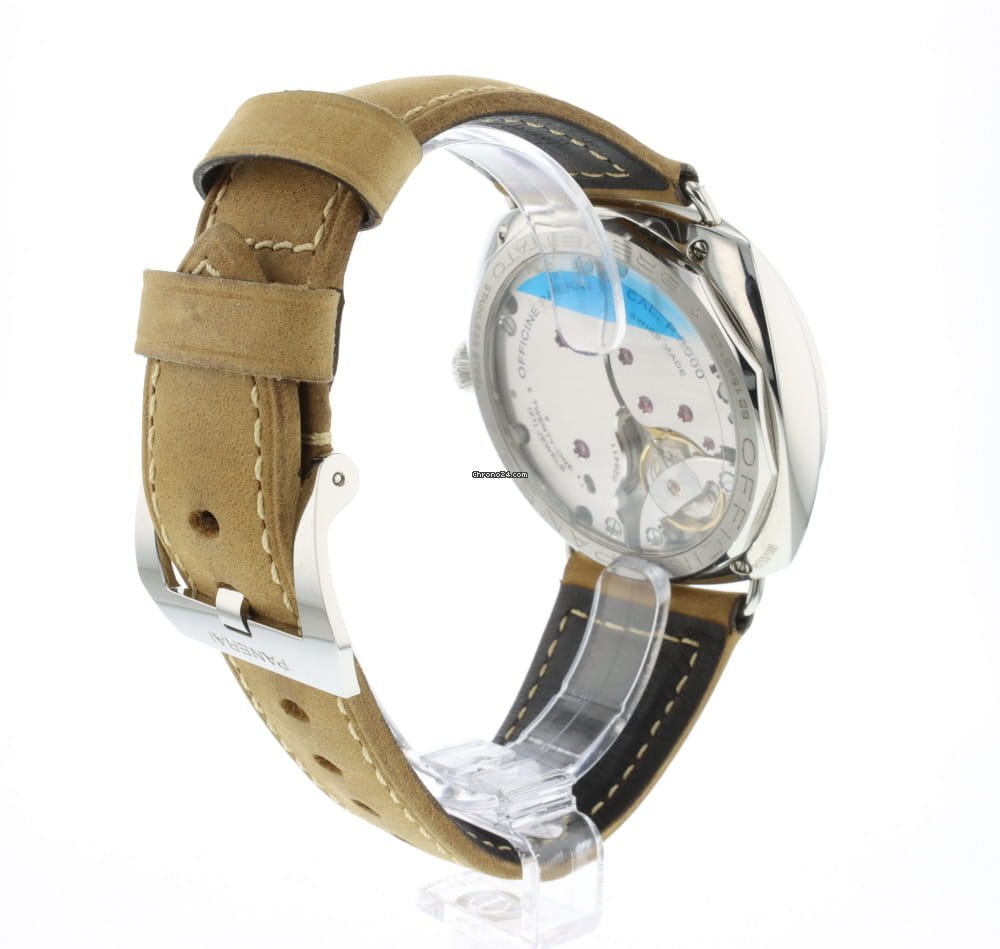 IMG_9081 Panerai Radiomir 3 Days 47mm Mens watch Unisex Manual winding Steel PAM00425 PAM425 Replica 6