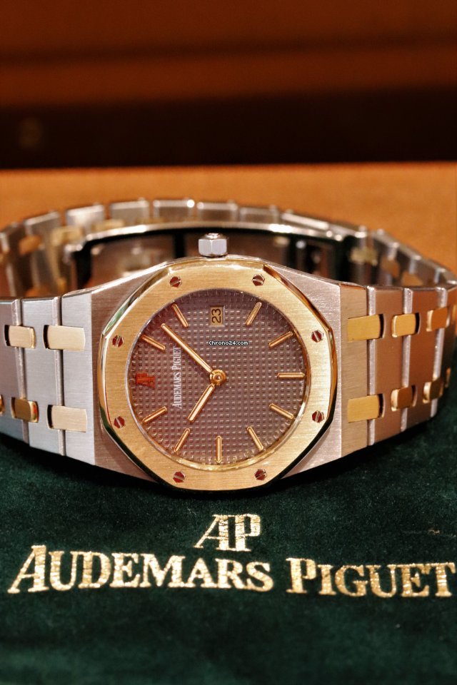 Audemars Piguet Royal Oak Mens watch Unisex Quartz Gold Steel 56175SA.O.0789SA.01 Replica 6