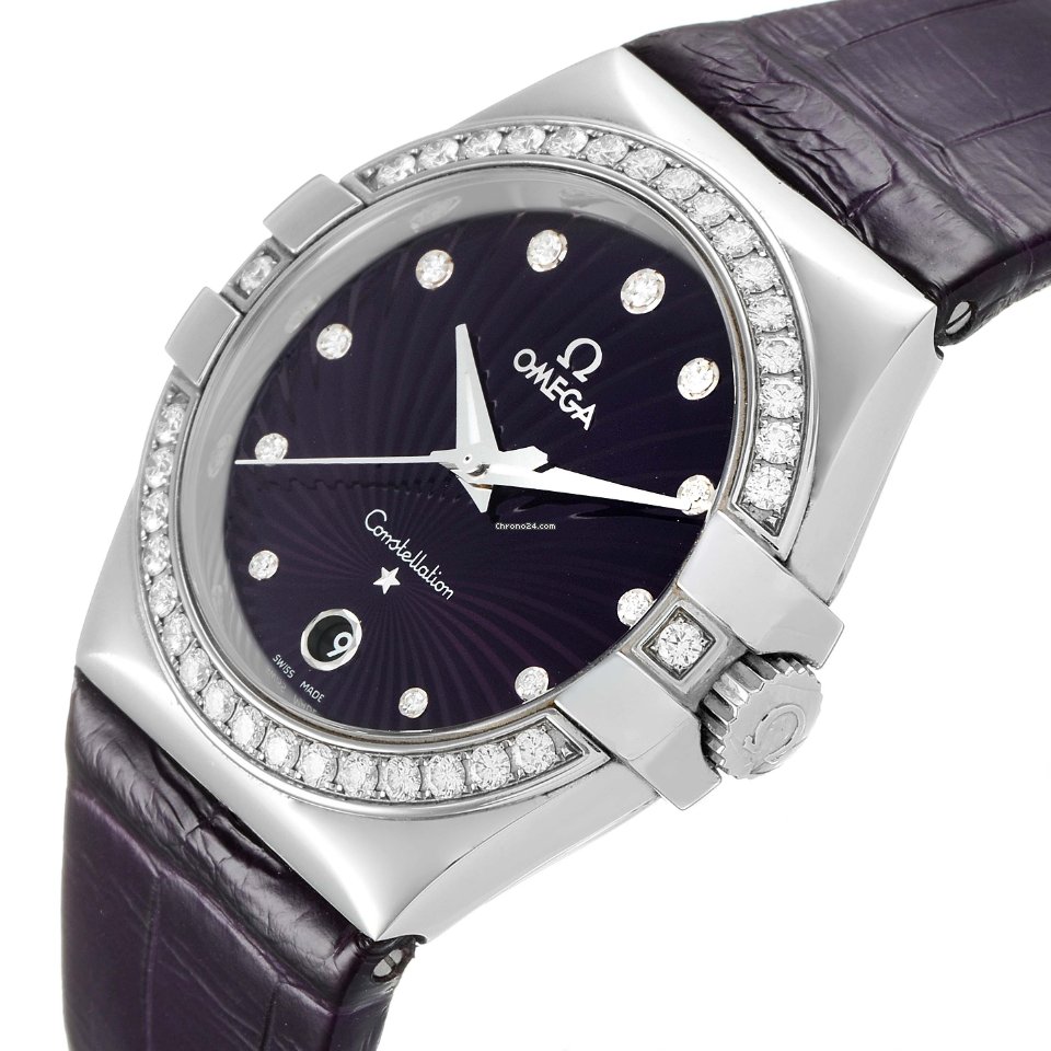 IMG_9081 Omega Constellation Quartz Womens watch Quartz Steel 123.18.35.60.60.001 Replica 6