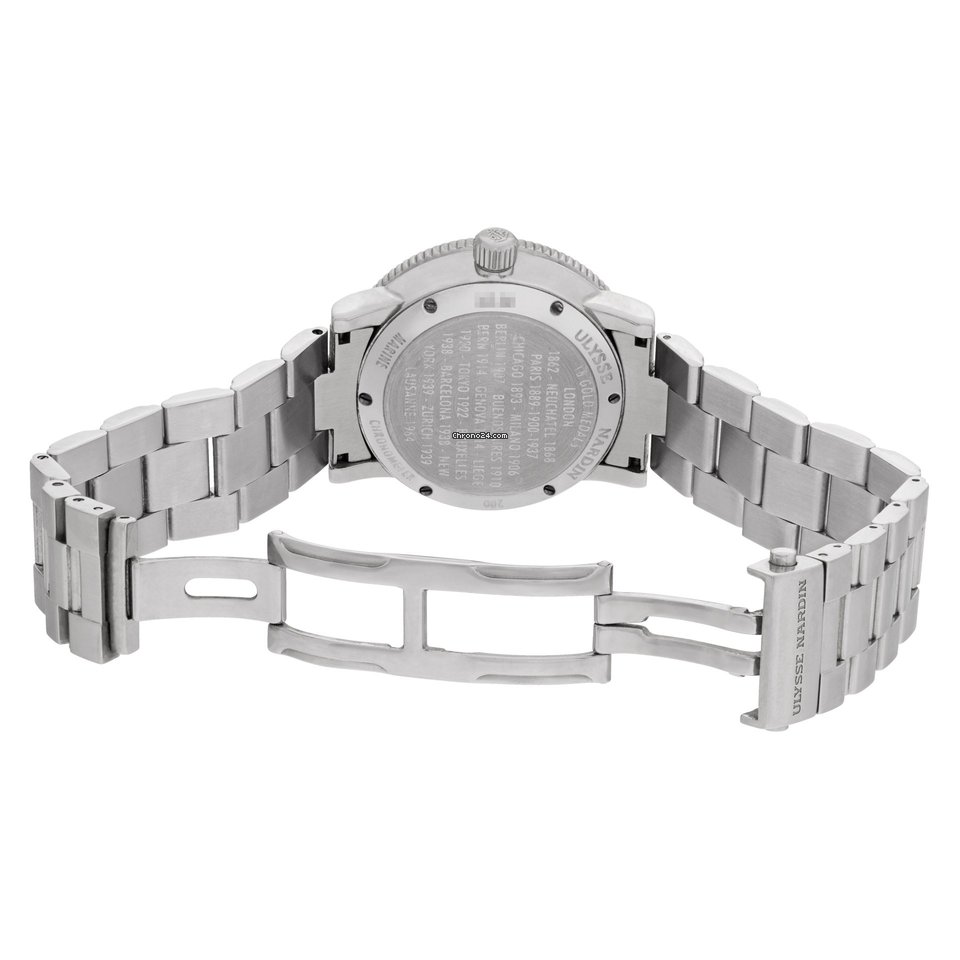 Ulysse Nardin Mens watch Unisex Automatic Steel 1846 Replica 6