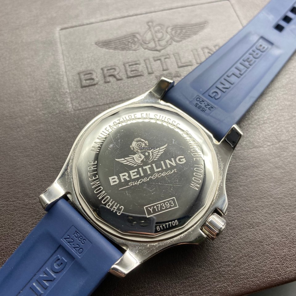 IMG_9081 Breitling Superocean 44 Mens watch Unisex Automatic Steel Y1739316 C959 158S Replica 6