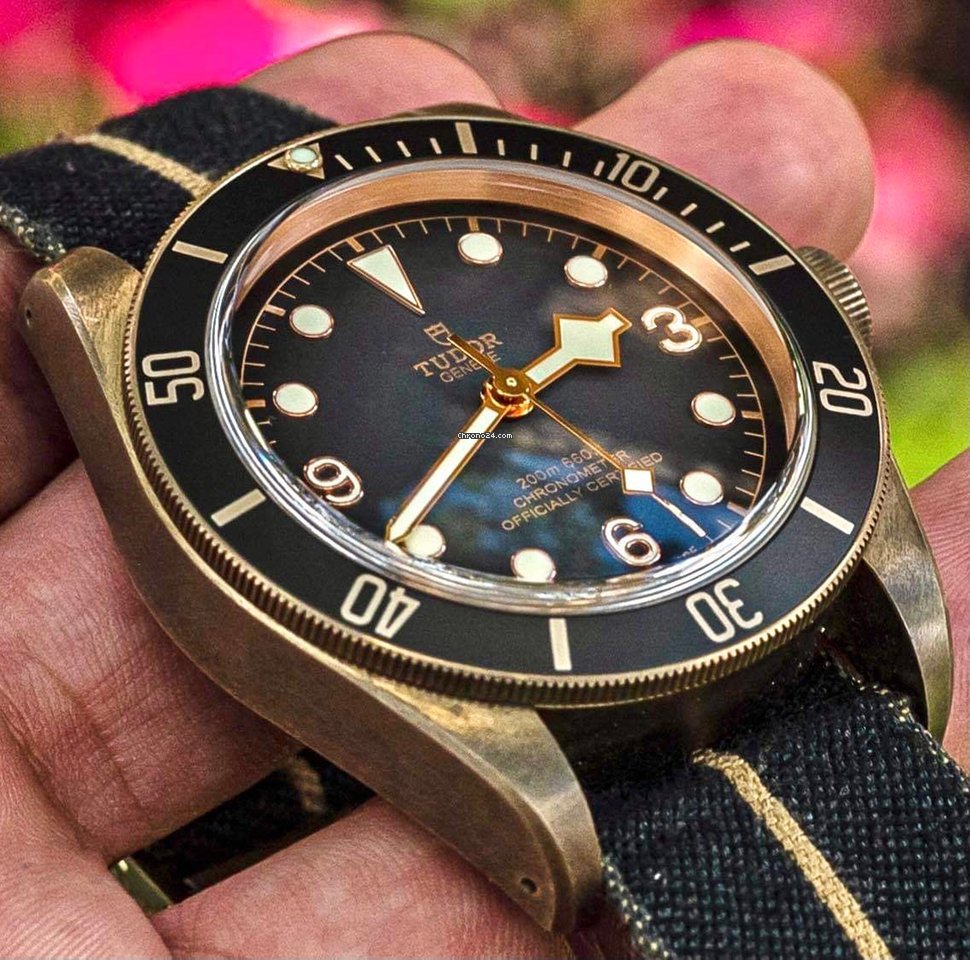 IMG_9081 Tudor Black Bay Bronze Mens watch Unisex Automatic Bronze M79250BA Replica 6