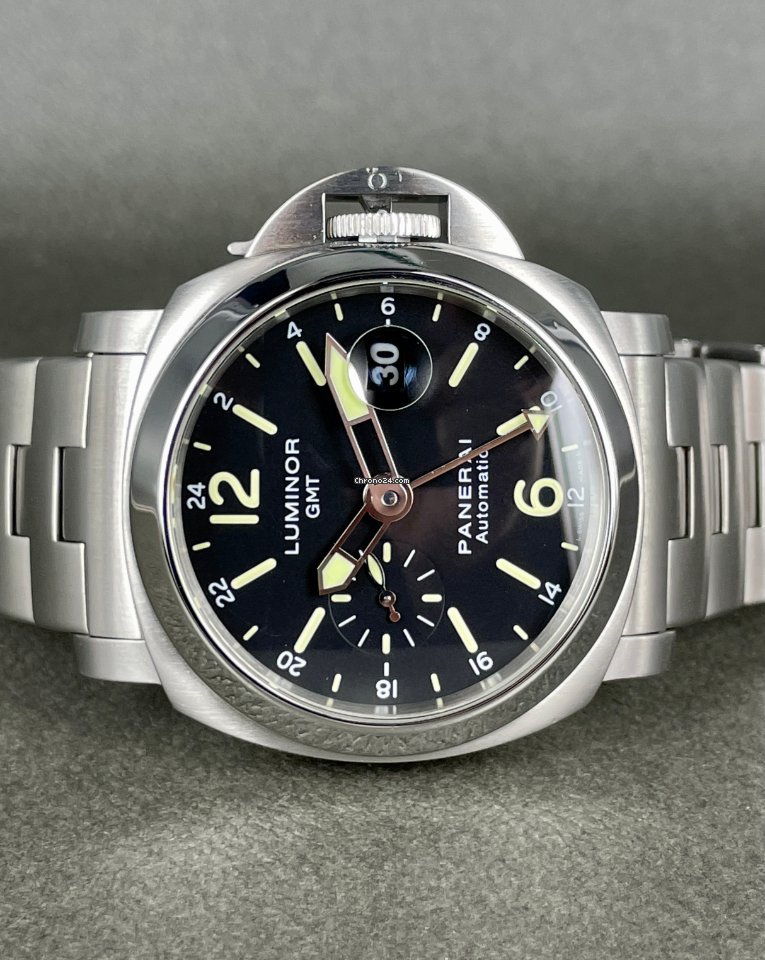 Panerai Luminor GMT Automatic Mens watch Unisex Automatic Steel PAM 00297 Replica 6