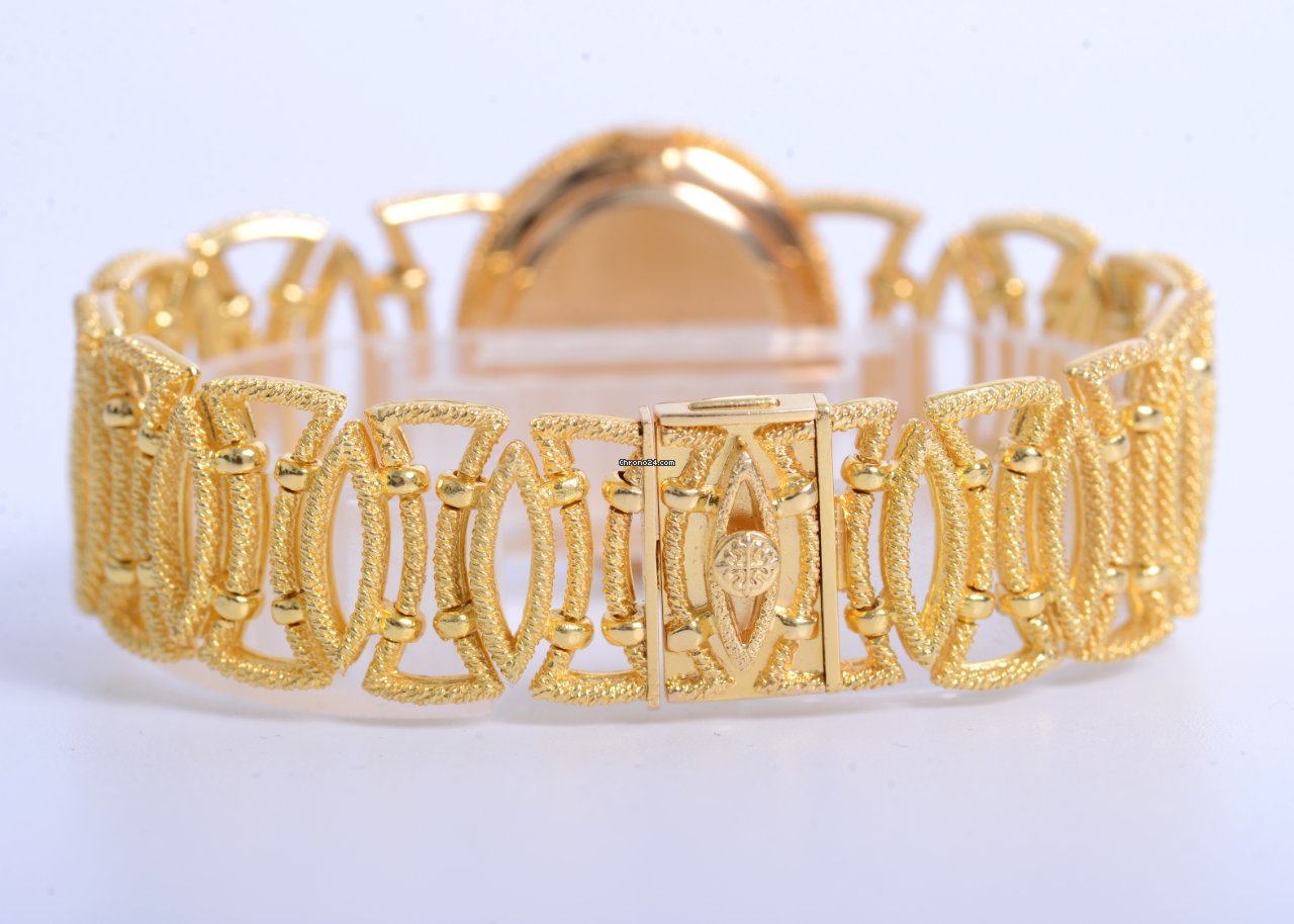 IMG_9081 Patek Philippe Golden Ellipse Womens watch Manual winding Yellow gold 4290 Replica 6
