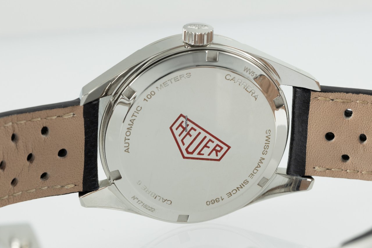 TAG Heuer Carrera Mens watch Unisex Automatic Steel WV5111 Replica 6