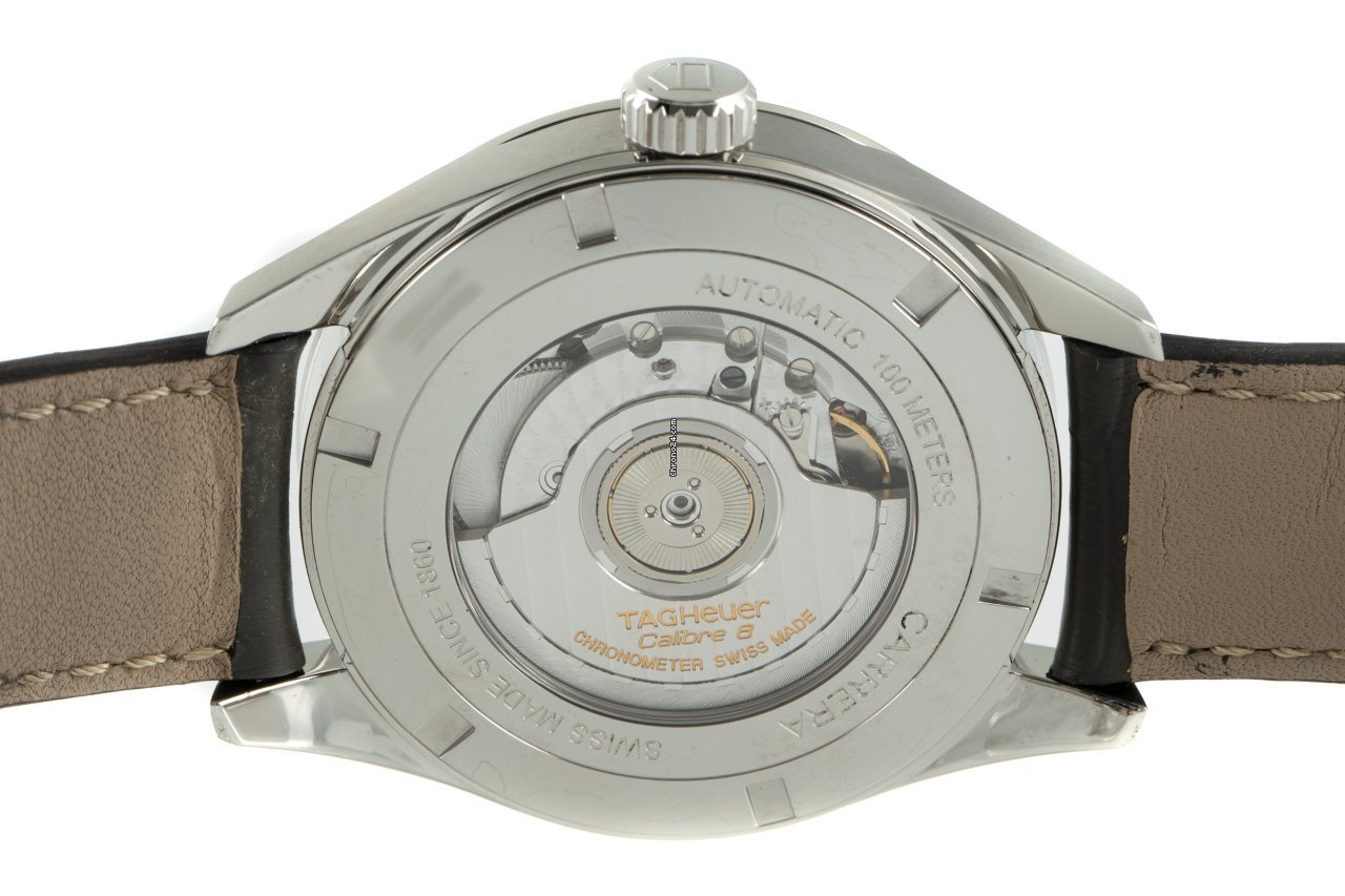 IMG_9081 TAG Heuer Carrera Calibre 8 Mens watch Unisex Automatic Steel WAR5012 Replica 6