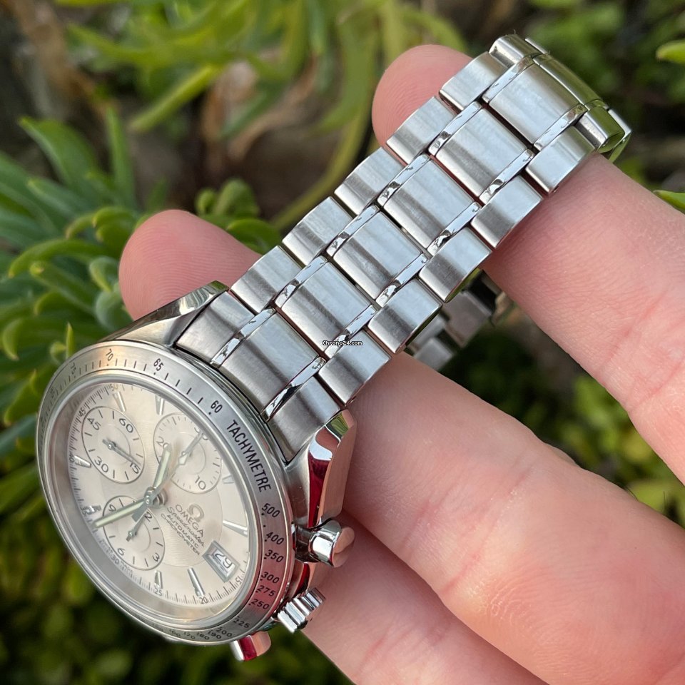 IMG_9081 Omega Speedmaster Date Mens watch Unisex Automatic Steel 32113000 Replica 6