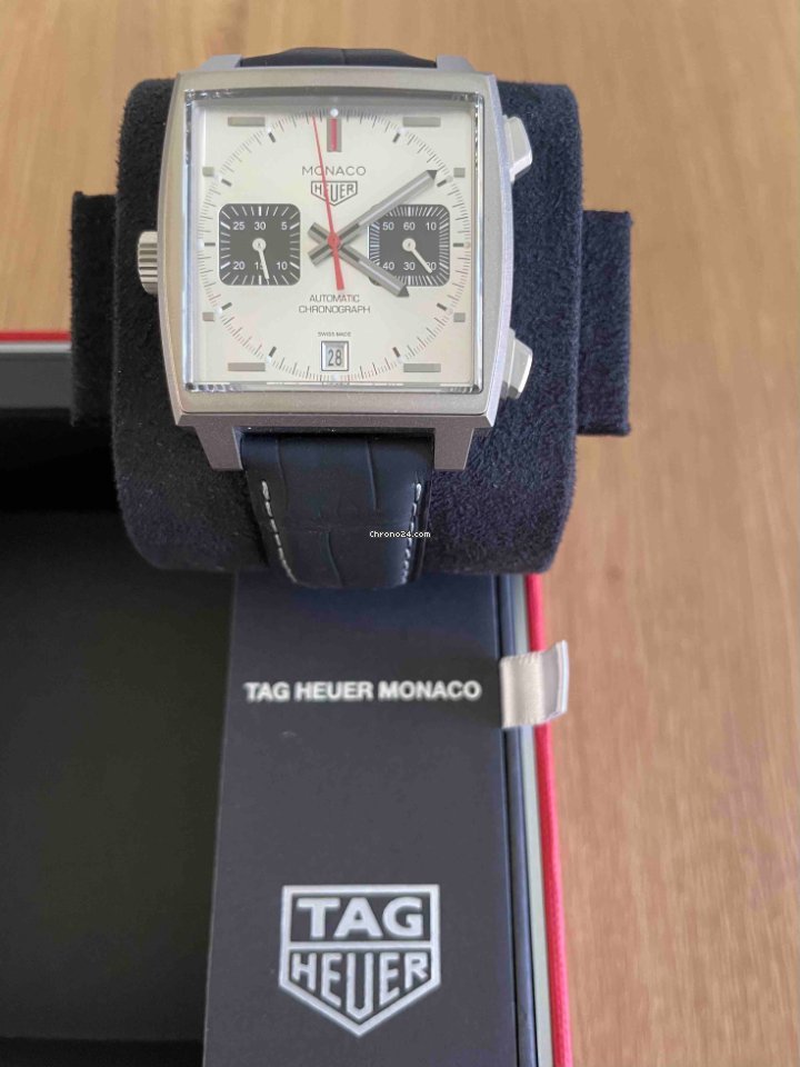 TAG Heuer Monaco Mens watch Unisex Automatic Titanium CAW218B.FC6496 Replica 6