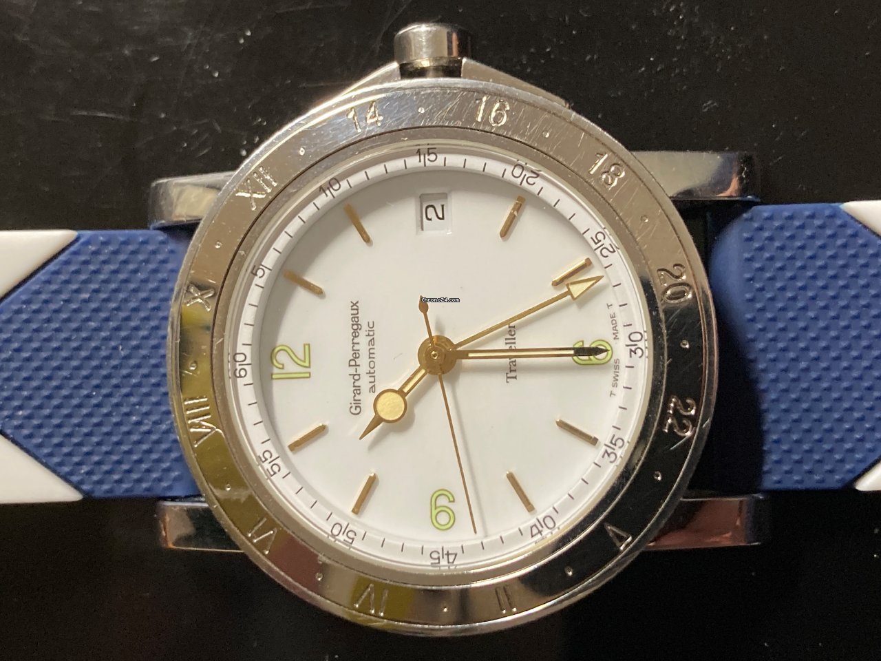 Girard Perregaux Traveller Mens watch Unisex Automatic Steel 7200 Replica 6