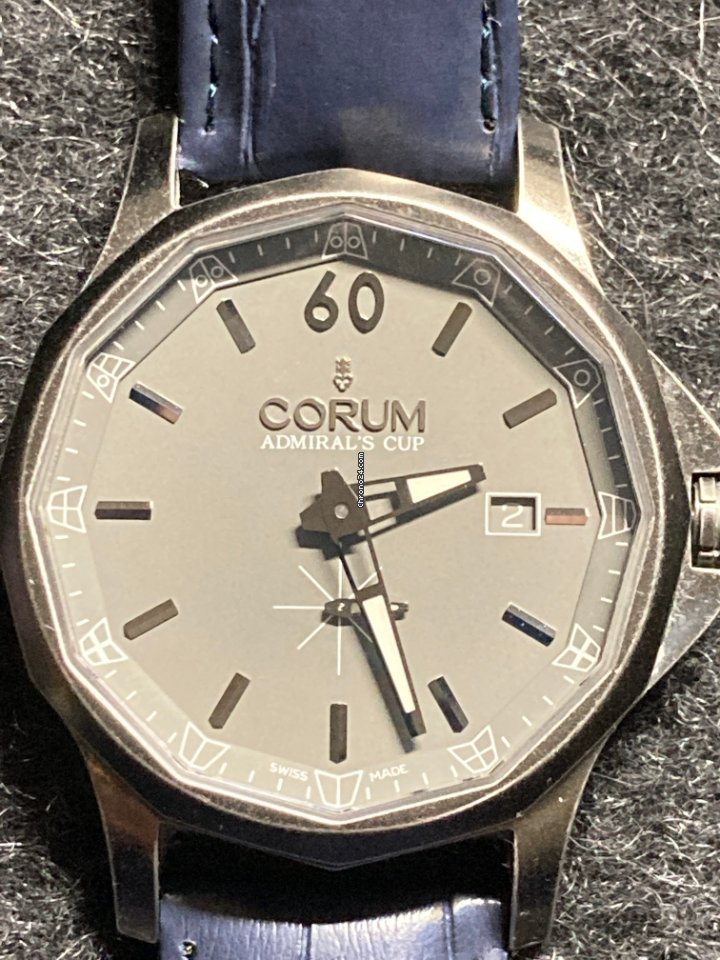 IMG_9081 Corum Admirals Cup Legend 42 Mens watch Unisex Automatic Steel 395.101.20 0F61 FH10 Replica 6