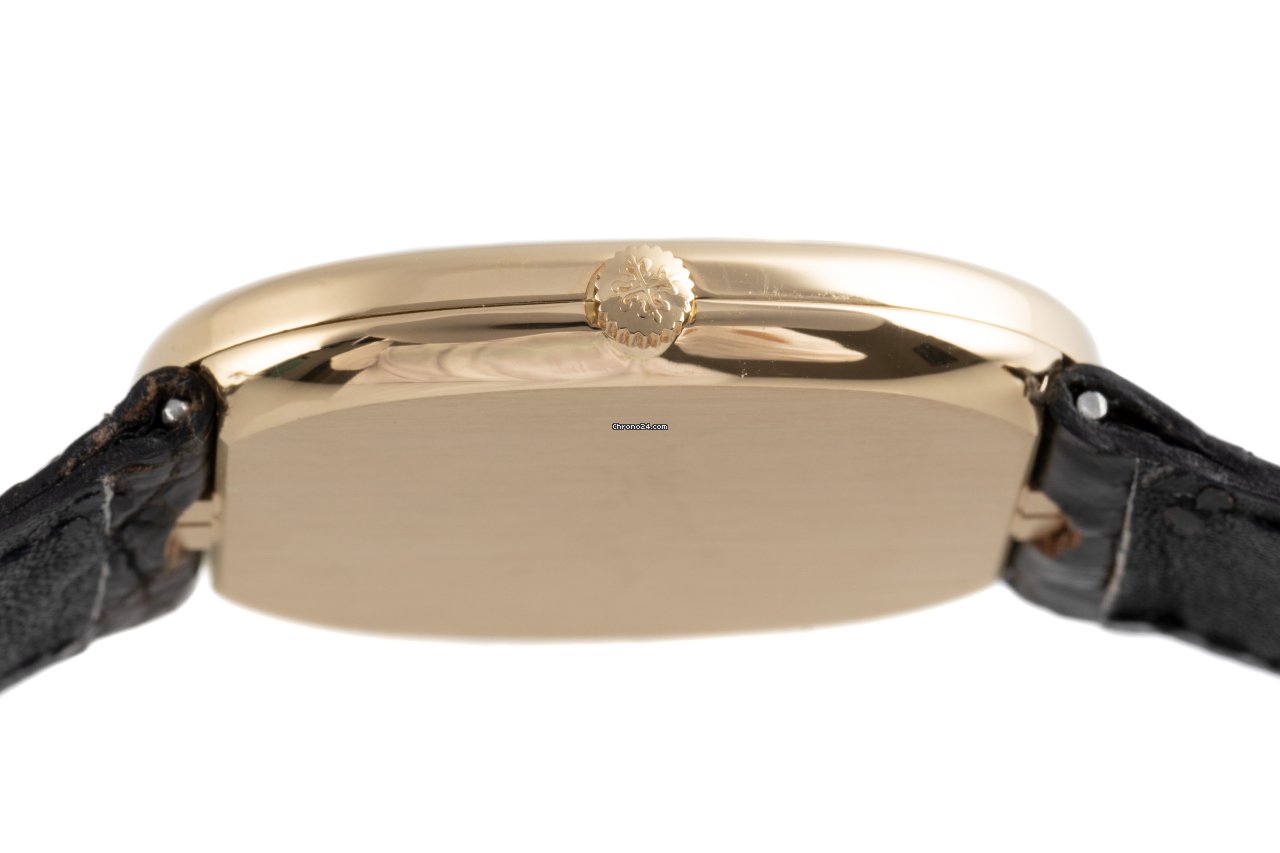 IMG_9081 Patek Philippe Golden Ellipse Mens watch Unisex Quartz Yellow gold 3838 Replica 6