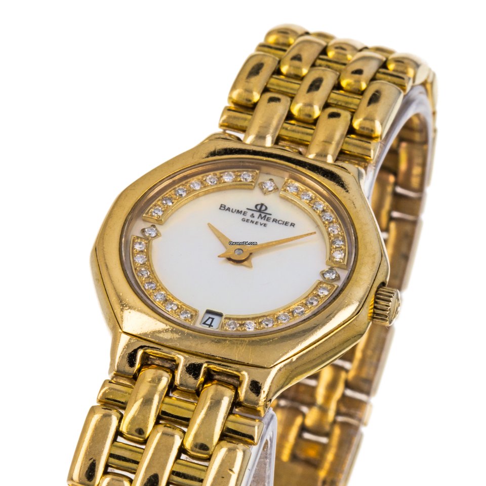 Baume & Mercier Classima Womens watch Quartz Yellow gold 16759.9 Replica 6