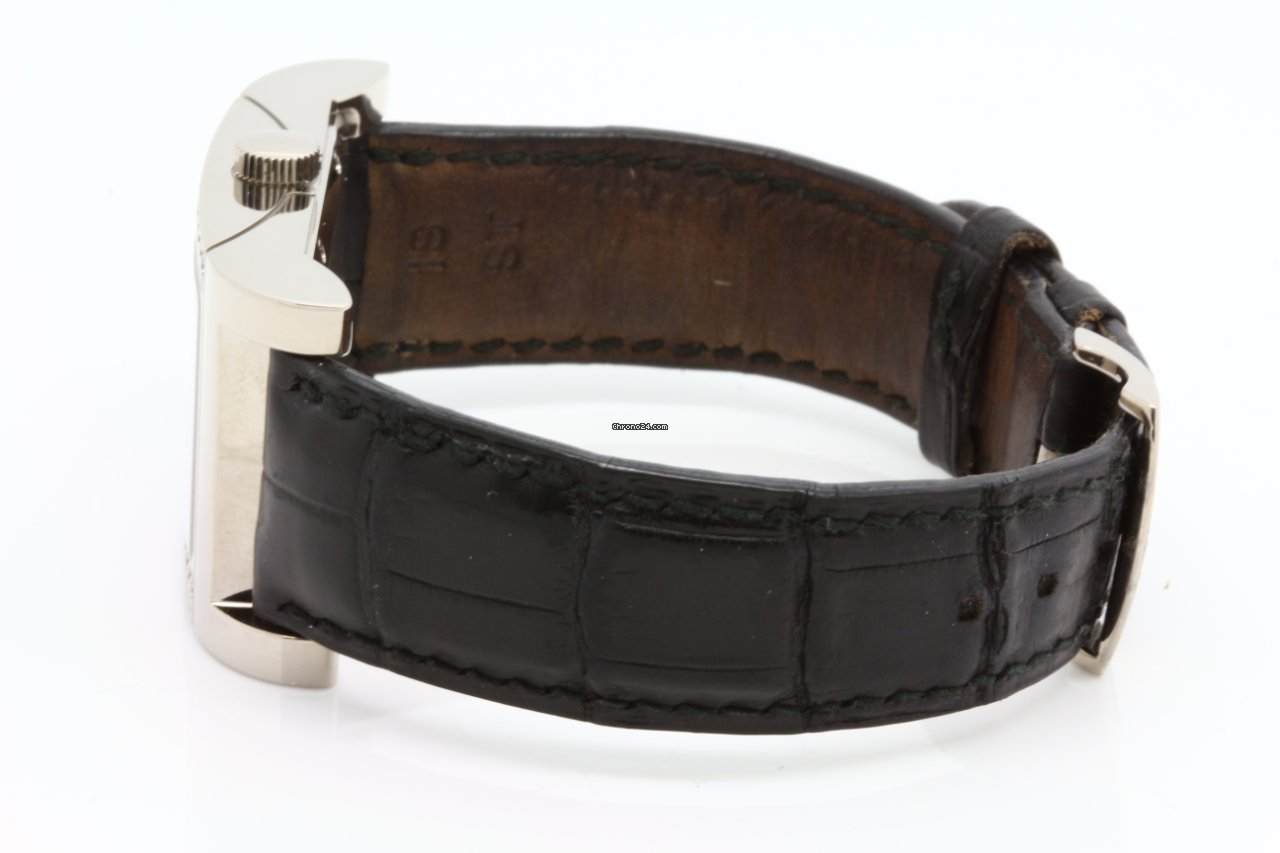 Bulgari Rettangolo Mens watch Unisex Automatic White gold RT45S Replica 6
