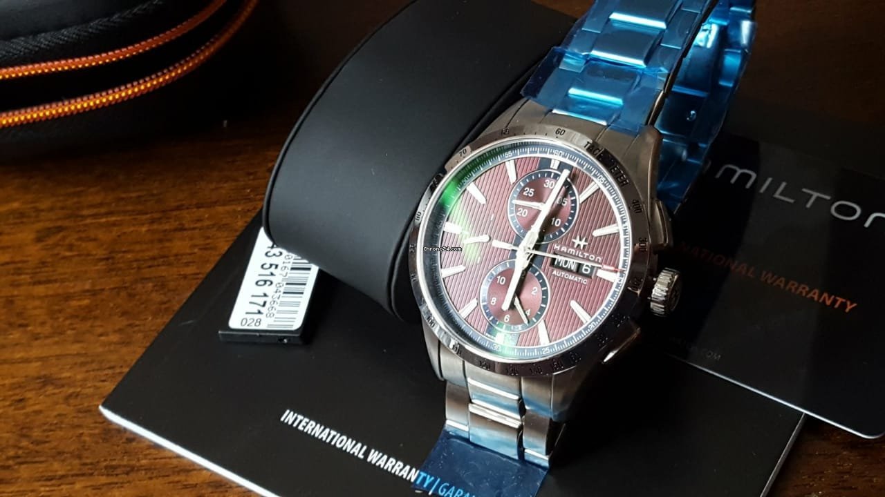 Hamilton Broadway Mens watch Unisex Automatic Steel H43516171 Replica 6